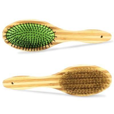 Eco Friendly Pet Brush Bamboo Grooming Comb Natural Pet Brush