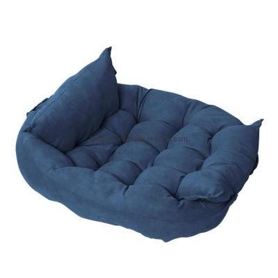 Dog Bed Lounge Sofa with Removable Cover Memory Foam Pet Bed Pet Rest Couch Dog Bed