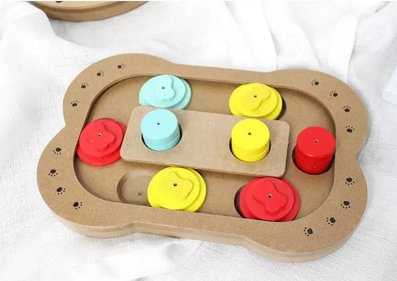 Dog Puzzle Toys Increase Iq Interactive Slow Dispensing Feeder