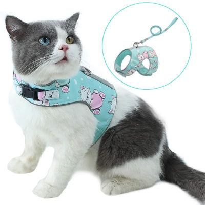 Cute Cat Love Cat Vest Harness Cat Clothes