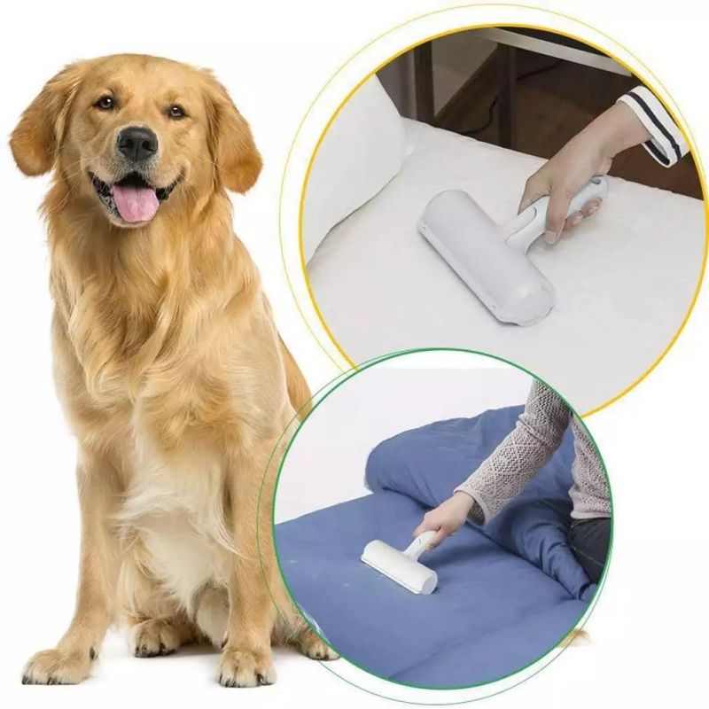 Sticky Lint Roller Pet Hair Remover Dog Brush for Pet Grooming