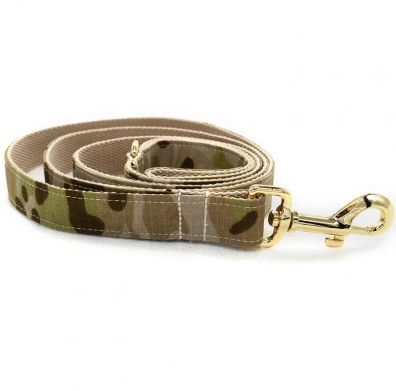 Light Camo High Quality Polyester Dog Collar