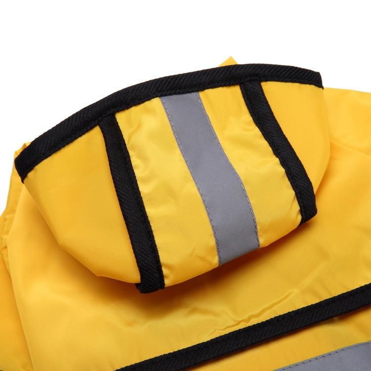 Retail Waterproof Outdoor Reflective Tape Dog Rain Coat Puppy Pet Vest