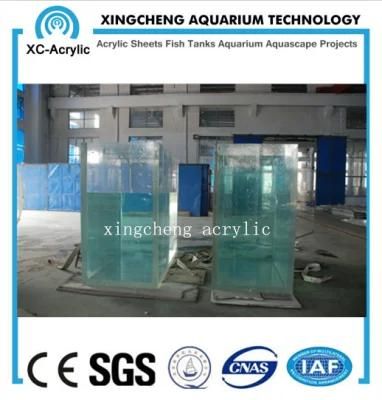 Clear Square Acrylic Material Aquarium Tank