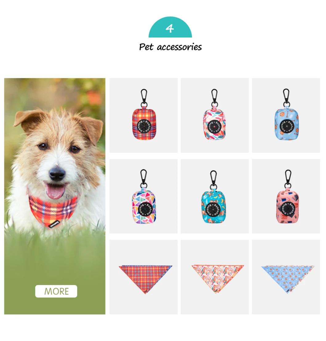 Wholesale Pet Supplier Private label Custom Pattern Dog Accessories Dog Poop Bag Holder