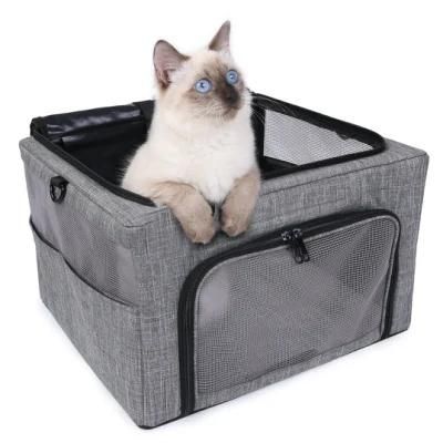 Customize OEM ODM Travel Airline Approved Pet Cages Carrier Backpack