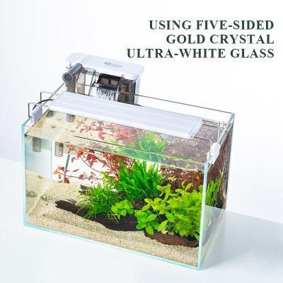 Yee Aquarium Accessories HD Landscape Glass Small Fish Tank