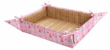 in Stock Summer Mat Small Dog Cooling Bed Pet Beds & Accessories Rattan Pet Bed