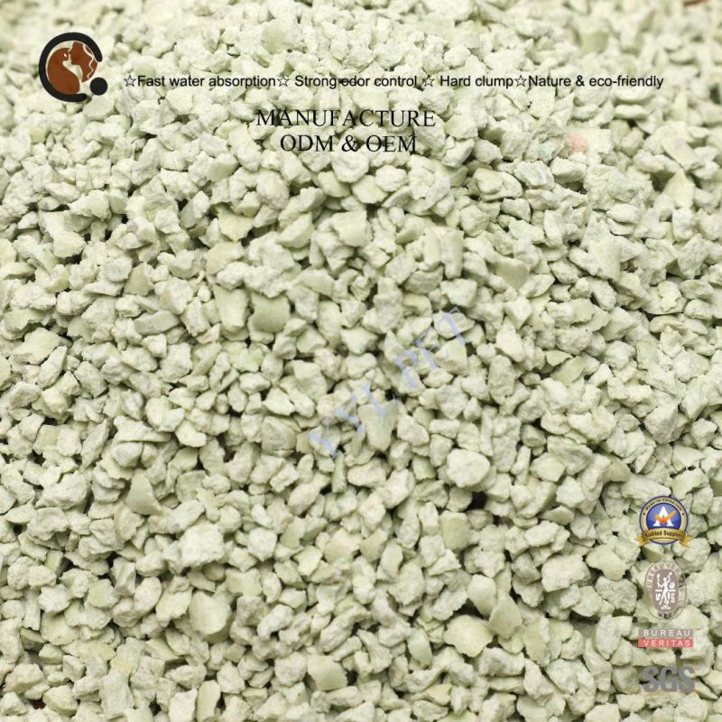 Factory Price OEM ODM Broken Shape Tofu Cat Litter
