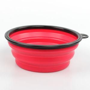 Wholesale Pets Supplies Professional Dog Bowl Made of Silica Gel