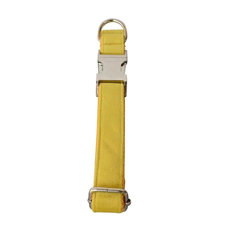 Velvet Dog Collar Classic Dog Collar Soft Comfortable Adjustable Collars