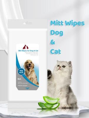 Pet Eye and Ear Glove, Pet Tissue, Made by Non-Woven Fabric with RO Pure Water, Anti-Bacteria, Cleaning Power Max