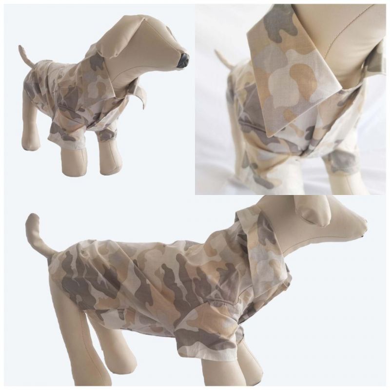 Fashion Comfortable Comouflage Cotton T-Shirt Dog Accessories Apparel Pet Clothes