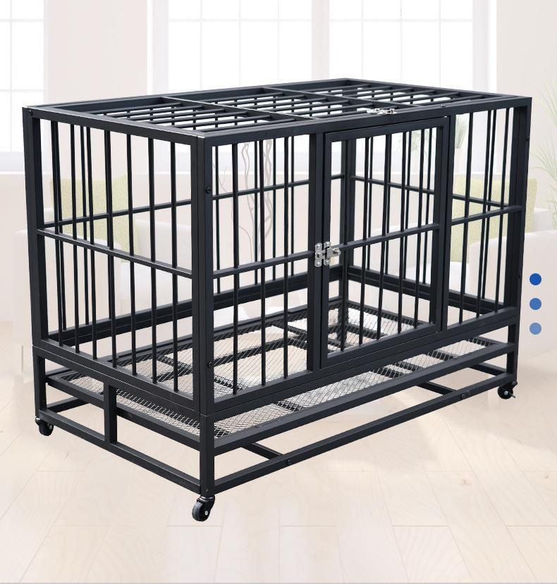 Pet Dog Cage Folding Free Installation Multi-Functional Dog Cage Multi-Layer Cat Cage Pet Cage