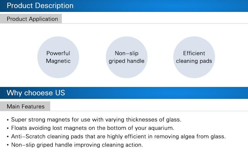 Aquarium Glass Cleaner Tool Kit Scrapers