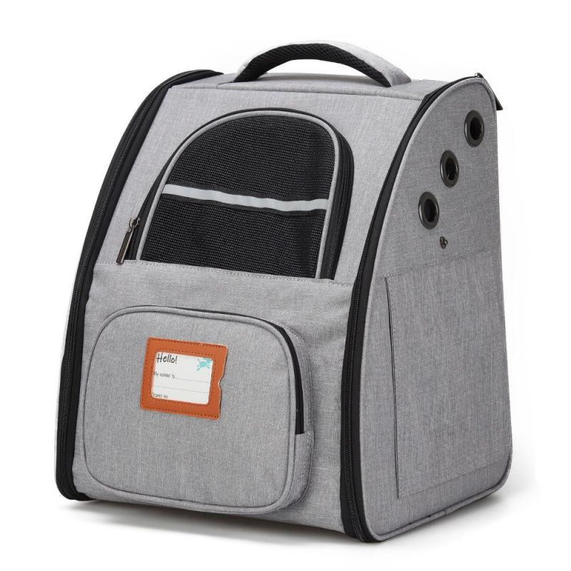 Leisure Pet Bag Transparent Design Pet Dogs/Cats Travel Tour Outside Carrier Bag