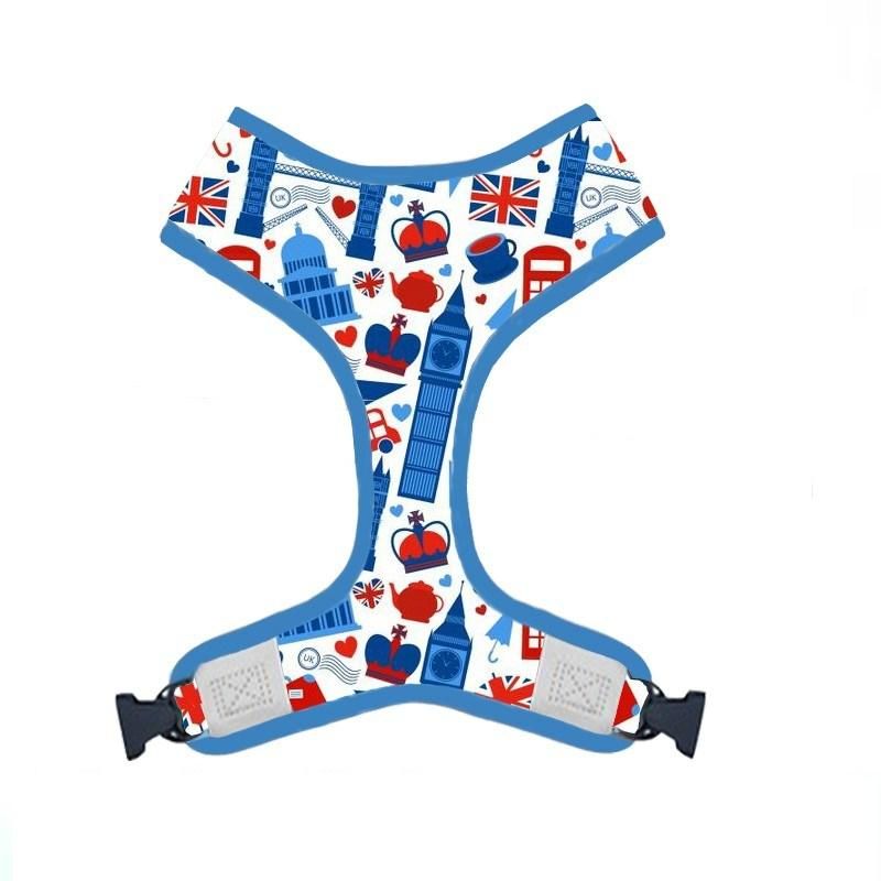Soft and Comfortable Neoprene Padding Reversible Dog Harness