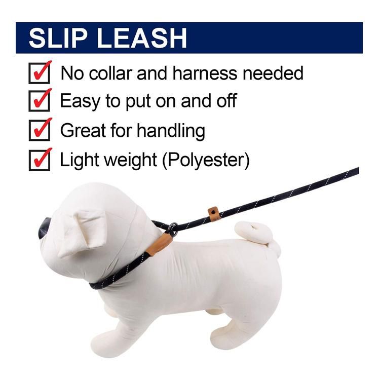 Adjustable Loop Reflective Mountain Climbing Dog Rope Leash
