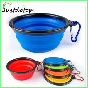 Folding Collapsible Feeding Bowl Silicone Cat Portable Pet Travel Bowls