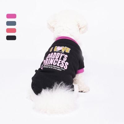 Designer Wholesale Custom Fashion Soft Polyester Spring Dog Clothes