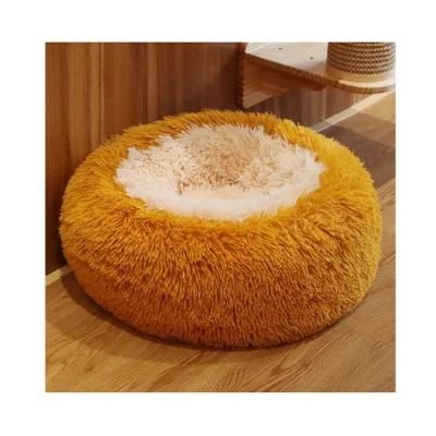 Custom Eco Friendly Warm Washable Luxury Cute Felt Home Cave Nepal Wool House Pet Cat Bed