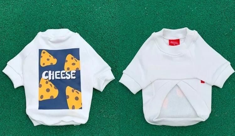 Spring Autumn Summer Pet Clothes Chess Pet T-Shirt Dog Clothes Match Owner Dog Accessories