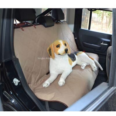 Oxford Bench Car Dog Seat Cover Mat with PU Band