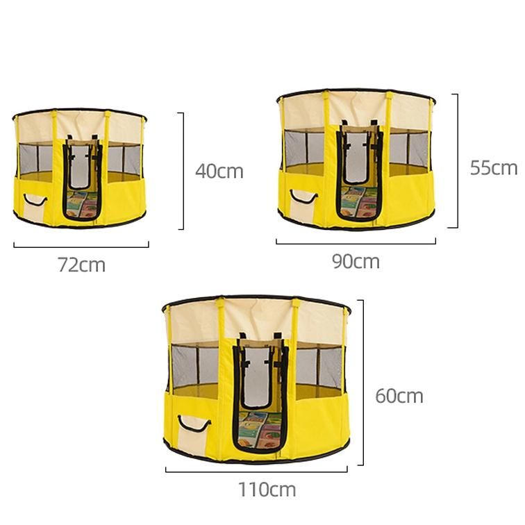 Portable Breeding Cages for Dogs Pet Cages Carriers Houses Large Kennel Indoor Dog Fence