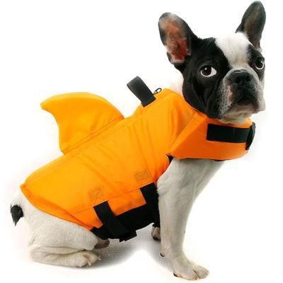 Pet Life Jacket Dog Swimsuit with Shark Fin