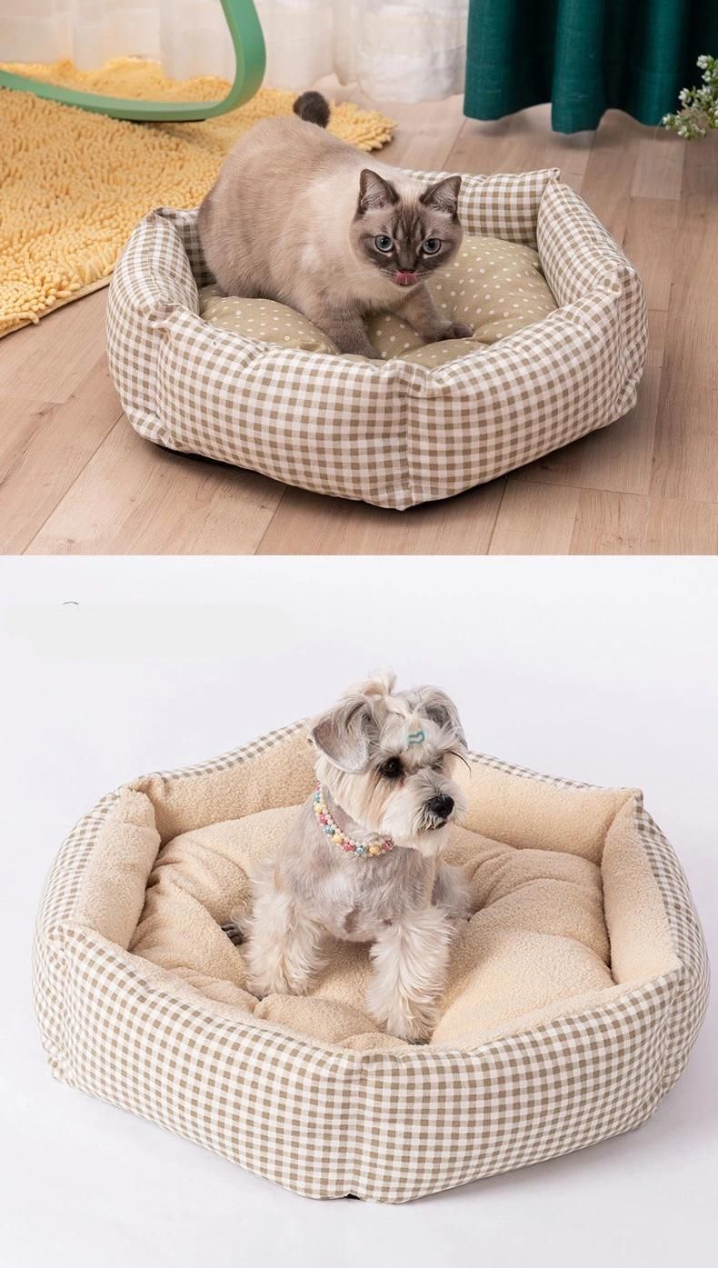 Wholesale Cuddle Pet Bed Ecofriendly Pet Bed for Small and Middle Size Pet