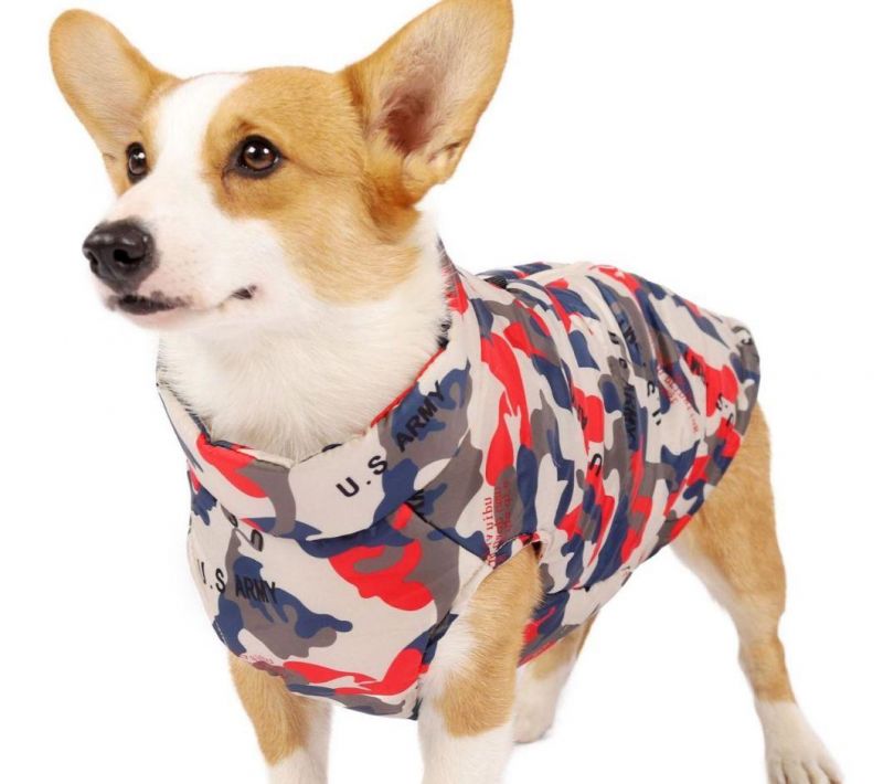 Design Christmas Pet Coat Pup Clothing Dog Holiday Down Jacket