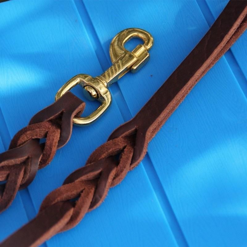 Hot Sale Soft and Sturdy Leather Premium Pet Leash