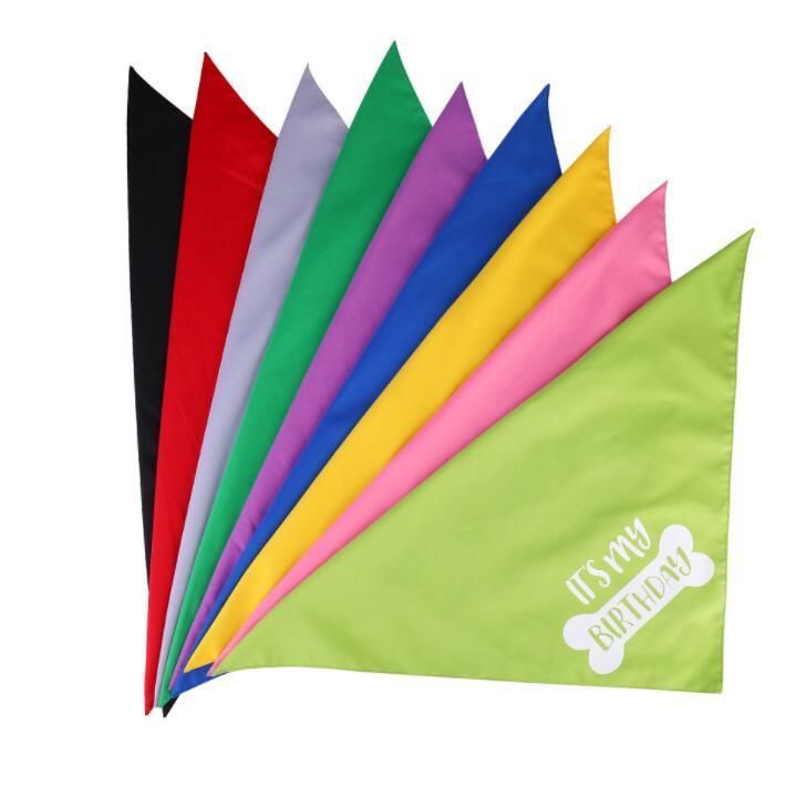 Happy Birthday Dog Bandana for Girls Boy Pets - 100% Cotton