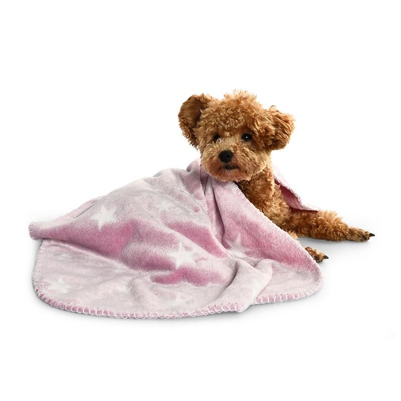 Glow in The Dark Dog Warm Blanket Plush Dog Blanket