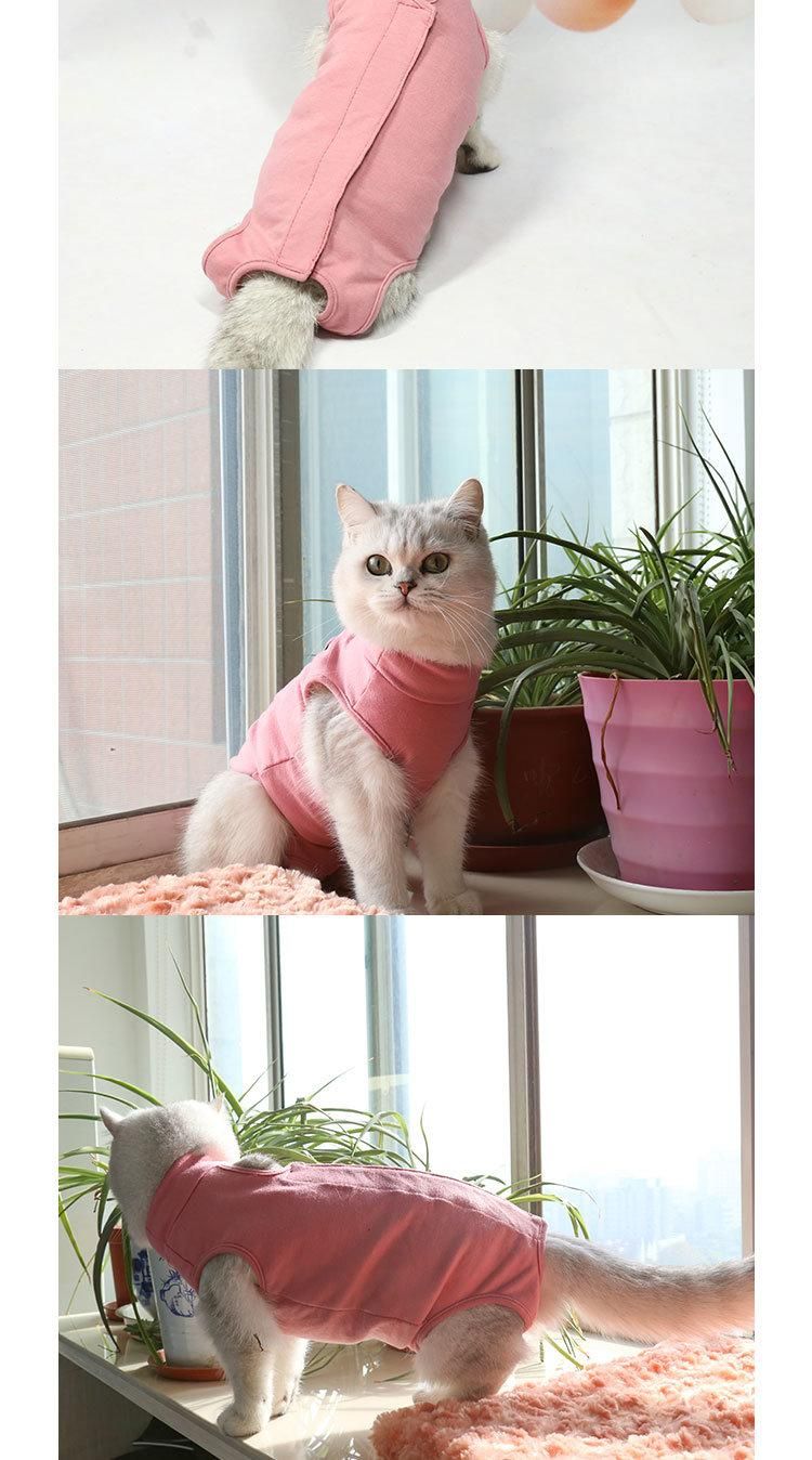 Hot-Selling Anti-Licking Costume Recovery Dog Cat Coat Vest Clothes Pet