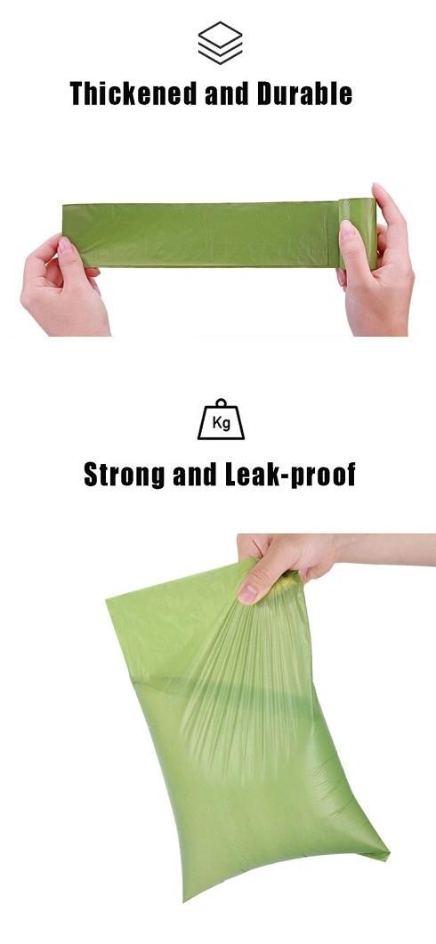 Eco Friendly Unscented Pet Poop Bags with Dispenser