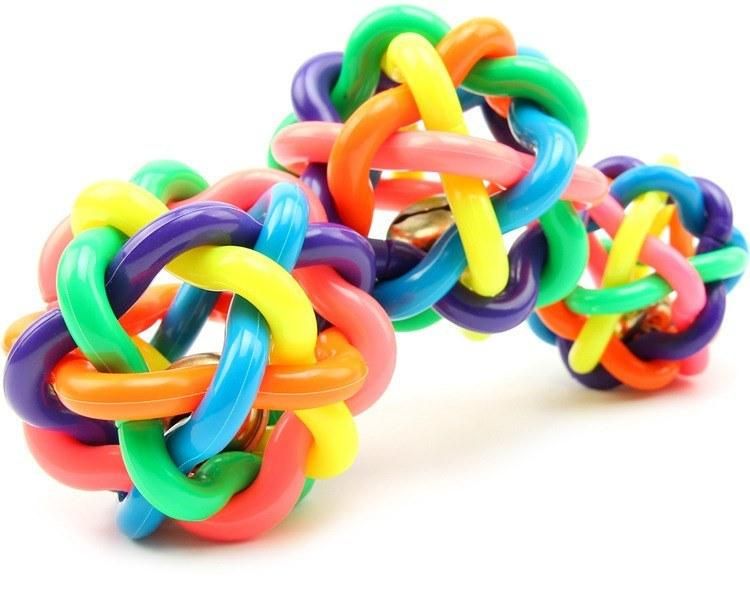 Pet Suppiles Rubber Color Chewing Pet Teeth Cleaning Toy