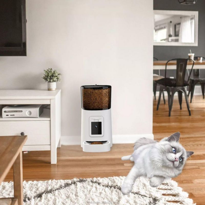 in Stock Reasonable Price Pet Feeder Automatic WiFi Automatic Pet Feeder with Camera