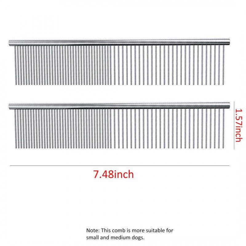 Pet Stainless Steel Grooming Dog Cat Comb Tool