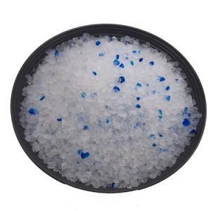 High Quality Transparent Silica Gel Cat Litter White with Blue 1-8 mm