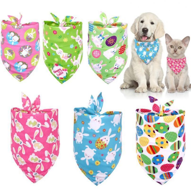 Dog Pet Summer Bandanas Washable Fruit Dog Bandanas