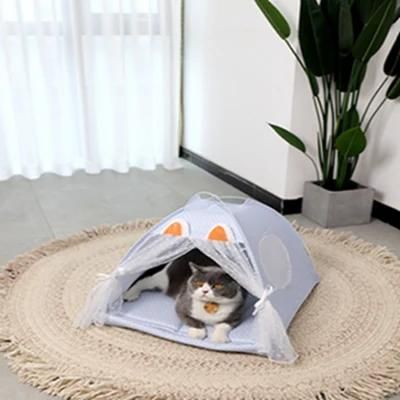 Tent Pet Cat Nest Cat House Can Unpack, Wash and Fold Pet Supplies Pet Bed