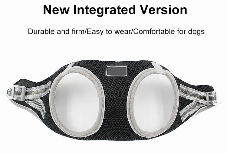 Fashion Design Reversible Dog Harness, Neoprene Custom Adjustable Collar Bow Leash Harness Sets