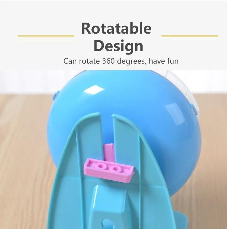 Wholesale High Quality Plastic Small Pet Hamster Toy Running Wheel Bracket Silent Running Hamster Wheel