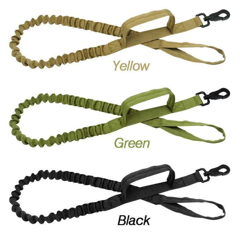 Adjustable Tactical Heavy Duty Control Handle K9 Pet Leash Dog Collar Dog Harness Set