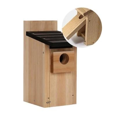 Hot Sell New Pine Wood Bird Nest Wooden Birdhouse for Outside