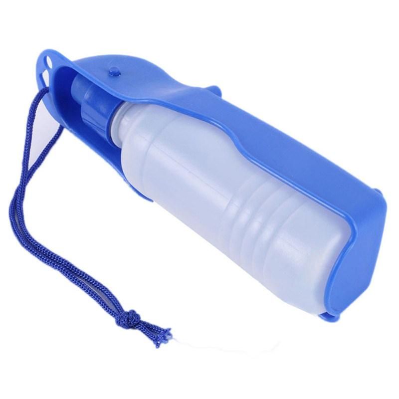 Plastic Portable Dog Water Bottle Pet Drinking Water Bottle Feeder