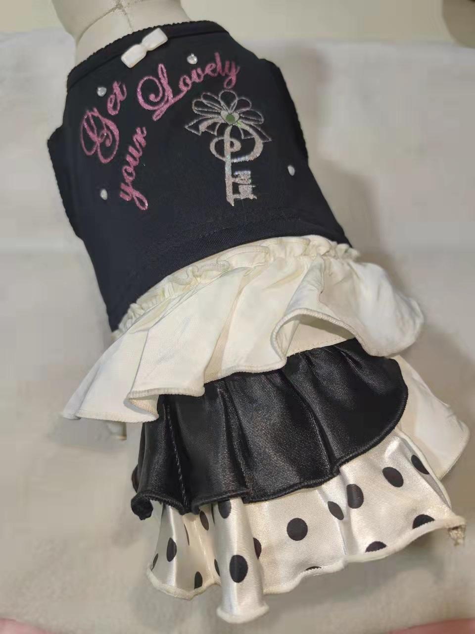 Lovely Puppy Dress Pet Skirt Dog Dress Skirt Pet Clothing