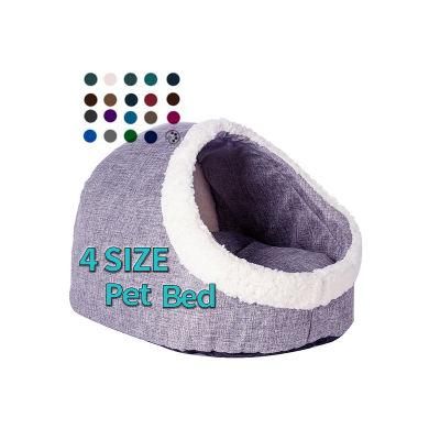 Customised Cave Non-Slip Bottom Removable Inner Pet Bed