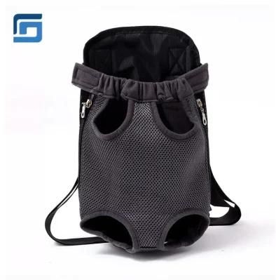 Pet Dog Carrier Front Chest Backpack with Darken Grey Color